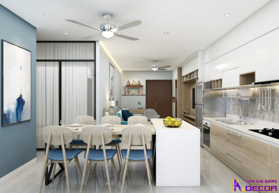 Thiết kế nội thất căn hộ tại Tân Phú