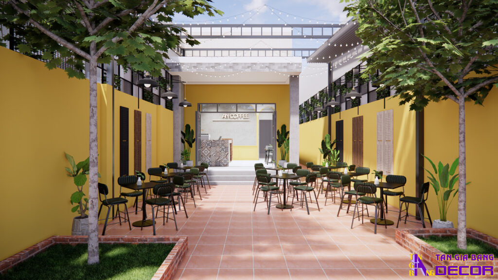 Thiết kế quán cafe ở quận 9