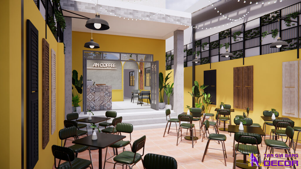 Thiết kế quán cafe ở quận 9