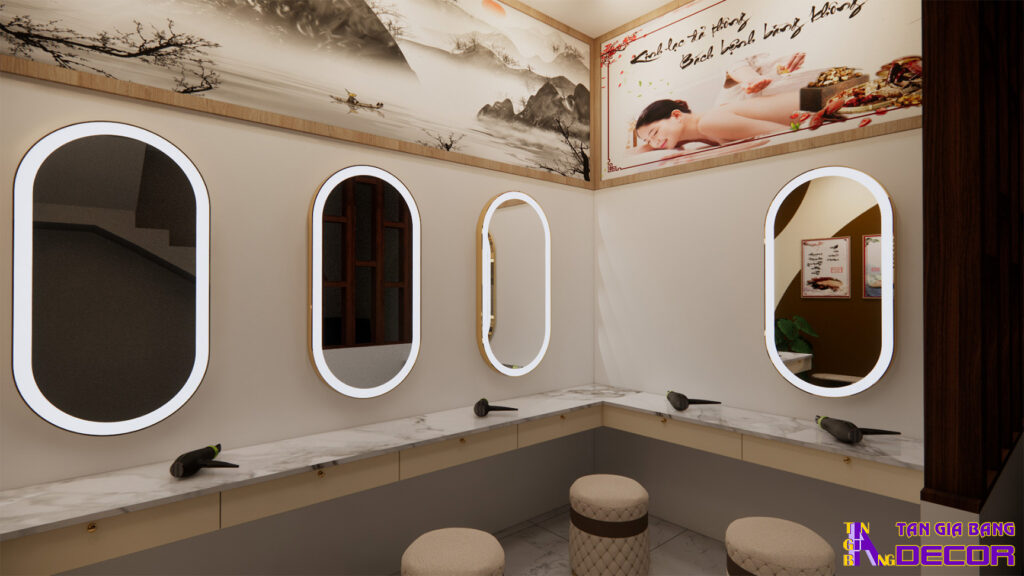 Thiết kế tiệm spa Nha Trang