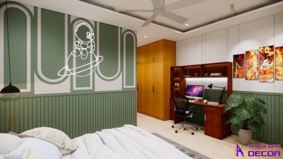 Thiết kế phòng ngủ căn hộ quận 7