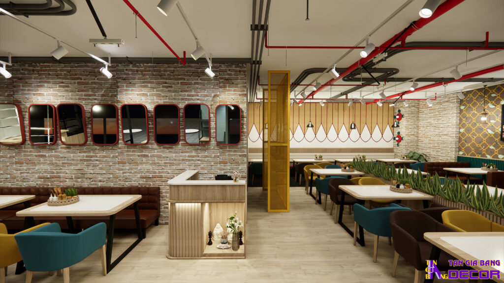 Thiết kế quán phở ở quận 2