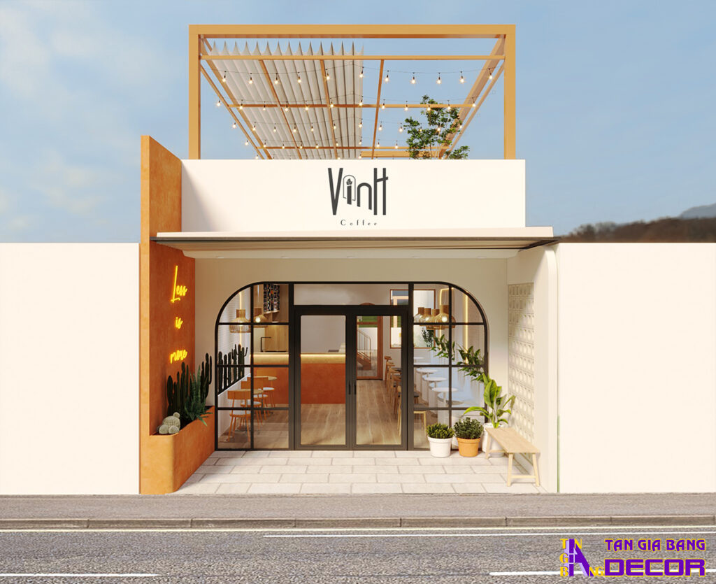 Thiết kế quán cafe Vinh