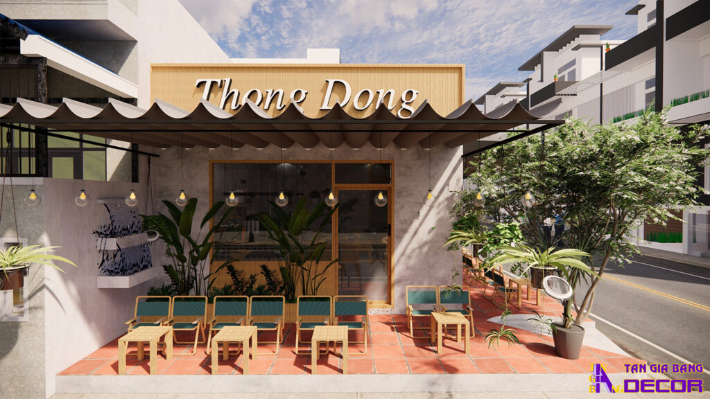 Thiết kế quán cafe tại Gò Vấp