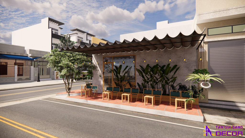 Thiết kế quán cafe ở Gò Vấp