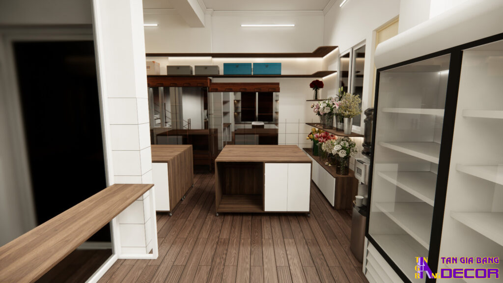 Thiết kế shop hoa tươi