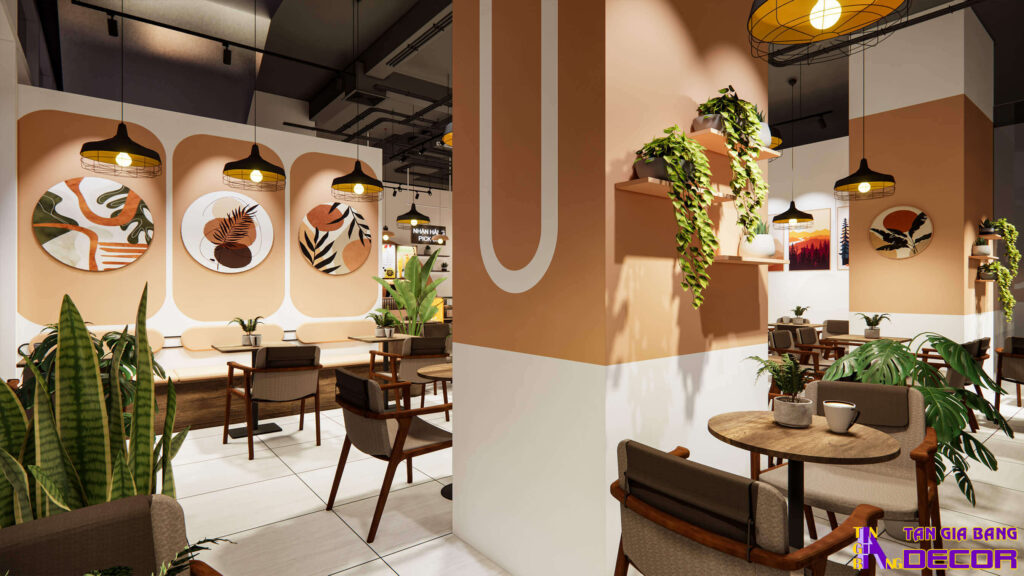 Thiết kế quán cafe Min Coffee tại Quận 2 5 Thiết kế tiệm cafe quận 2
