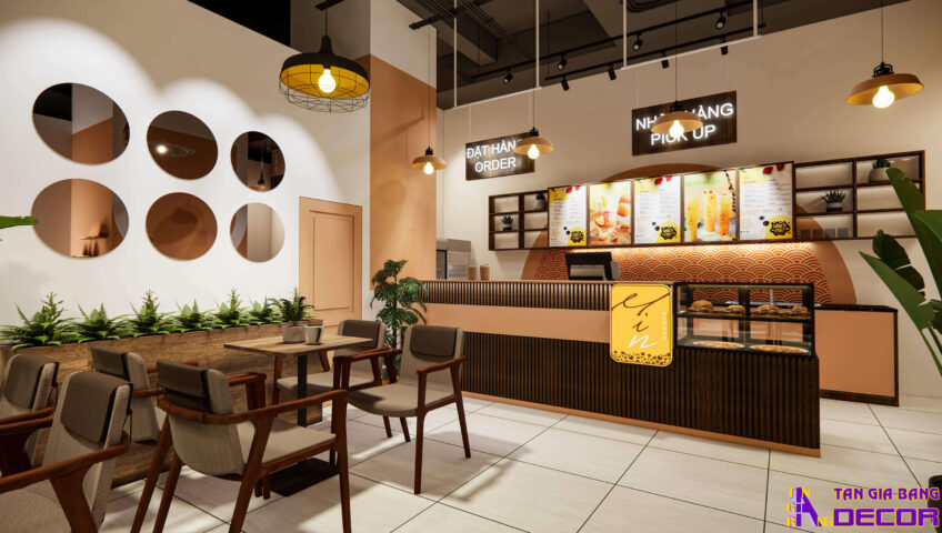 Thiết kế tiệm cafe ở quận 2
