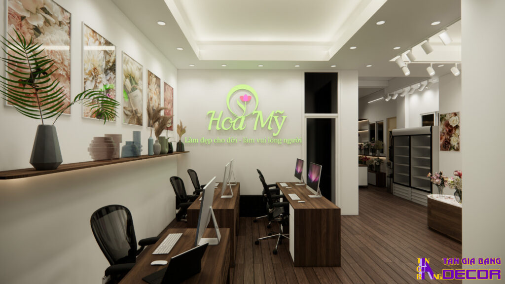 thiết kế shop hoa đẹp