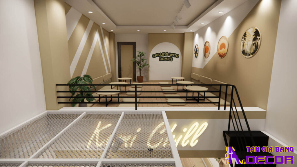Thiết kế quán cafe ở quận 5