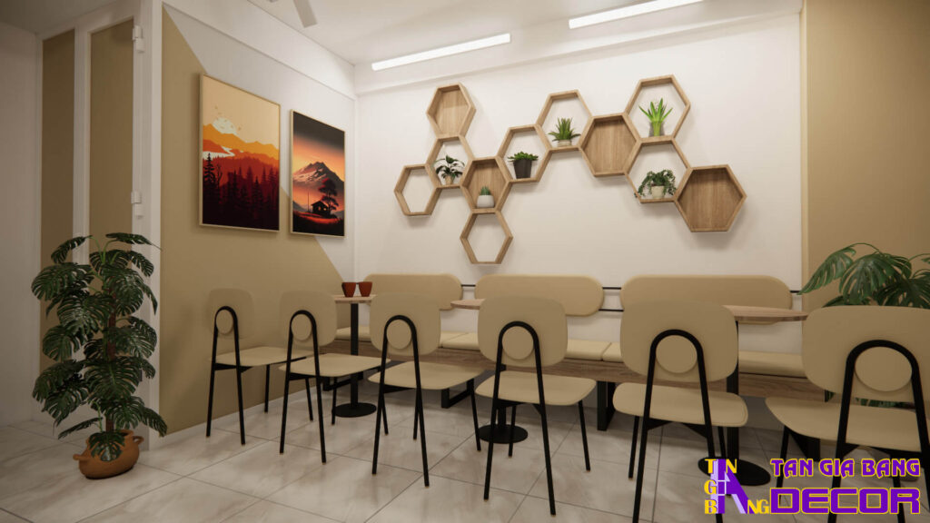 Thiết kế quán cafe tại quận 5