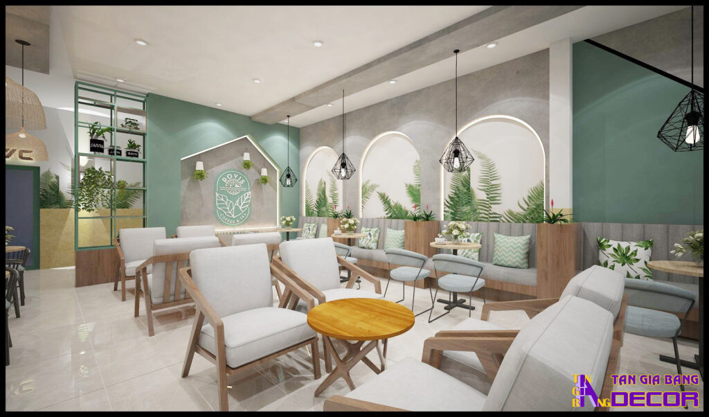 Thiết quán cafe tại Nha Trang