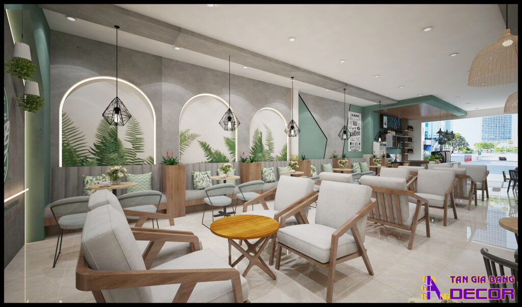 Thiết quán cafe tại Nha Trang