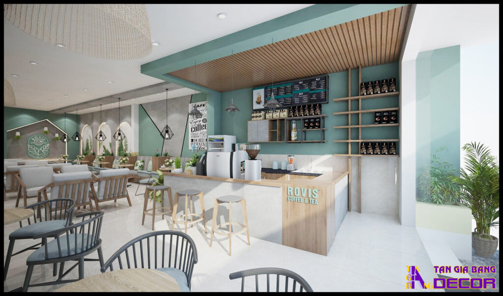Thiết quán cafe tại Nha Trang