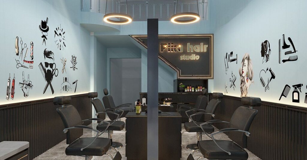 Thiết kế salon tóc Pika Hair Studio tại Nha Trang 1 Thiết kế Salon tại Nha Trang