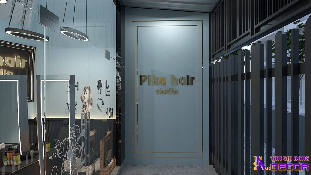 Thiết kế salon tóc Pika Hair Studio tại Nha Trang 4 Thiết kế Salon tại Nha Trang
