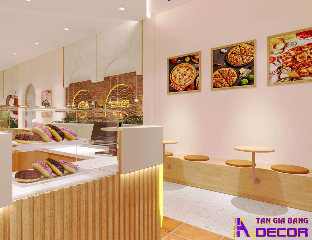 Thiết kế tiệm trà sữa Đồng Tháp