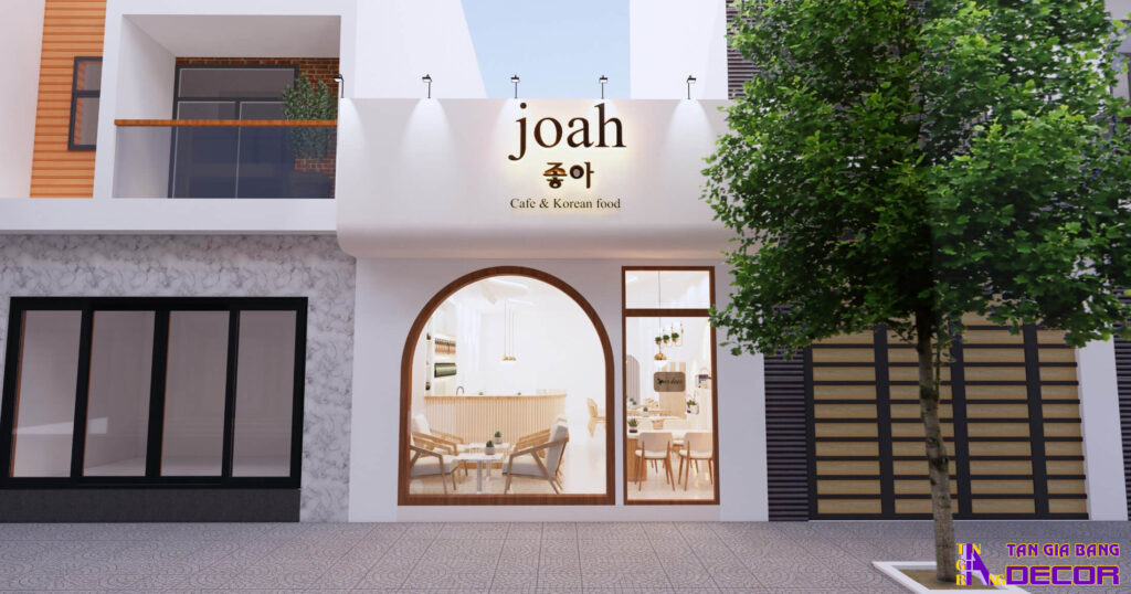 Thiết kế quán cafe ở Cà Mau