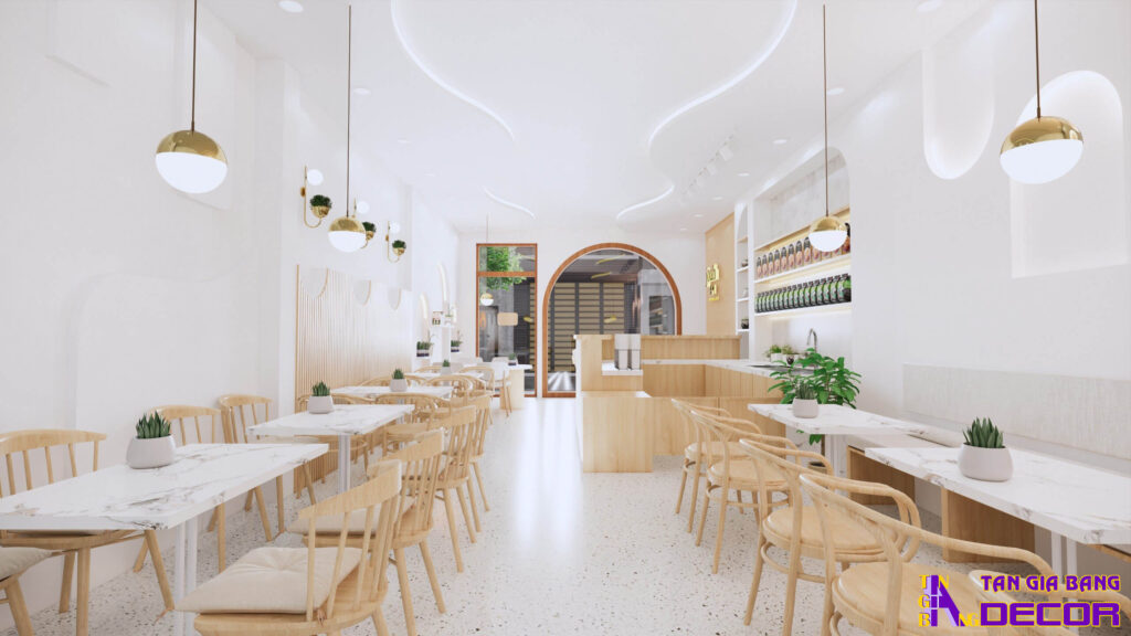 Thiết kế quán cafe Cà Mau