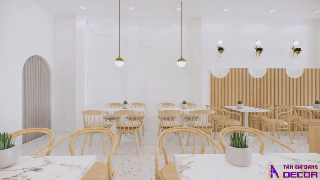 Thiết kế quán cafe tại Cà Mau