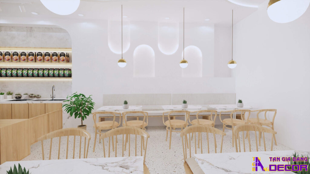 Thiết kế quán cafe tại Cà Mau