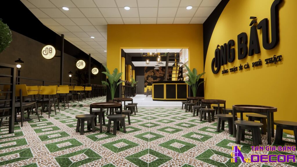 Thiết kế quán cafe tại Bình Phước