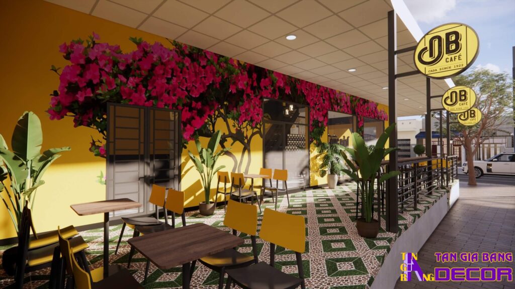Thiết kế quán cafe tại Bình Phước
