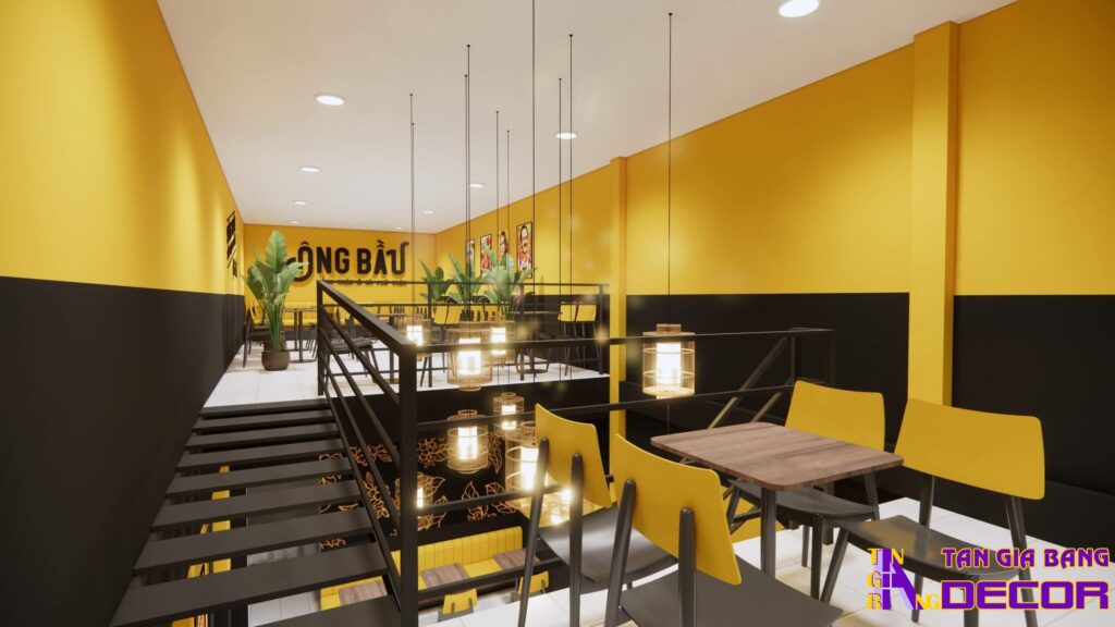 Thiết kế quán cafe Bình Phước