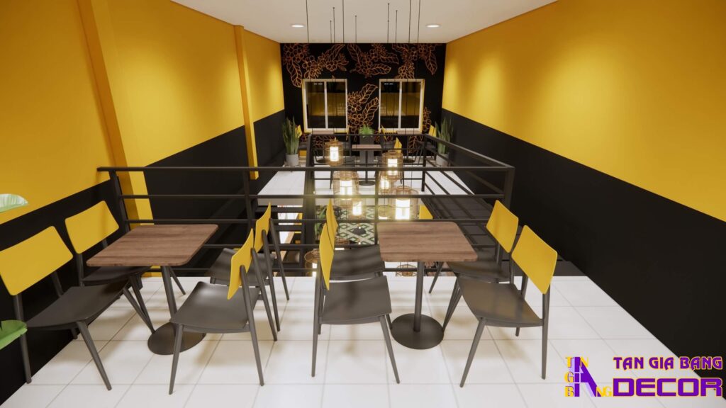 Thiết kế quán cafe Bình Phước