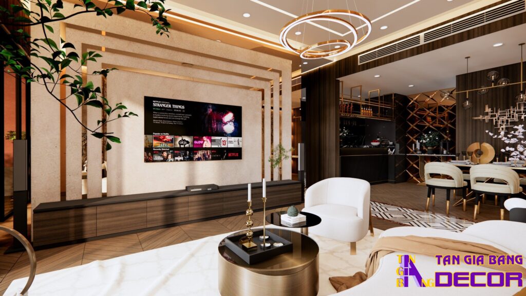 Thiết kế căn hộ chung cư tại Thủ Thiêm
