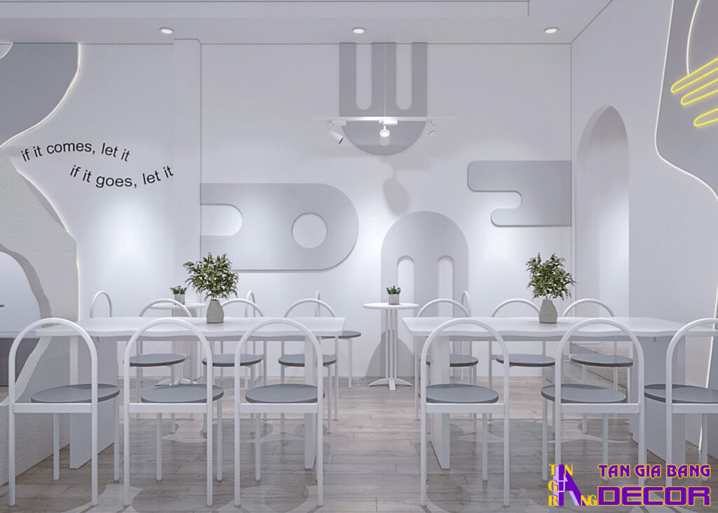 Thiết kế quán cafe Kayla 6 Thiết kế quán cà phê ở Gò Vấp
