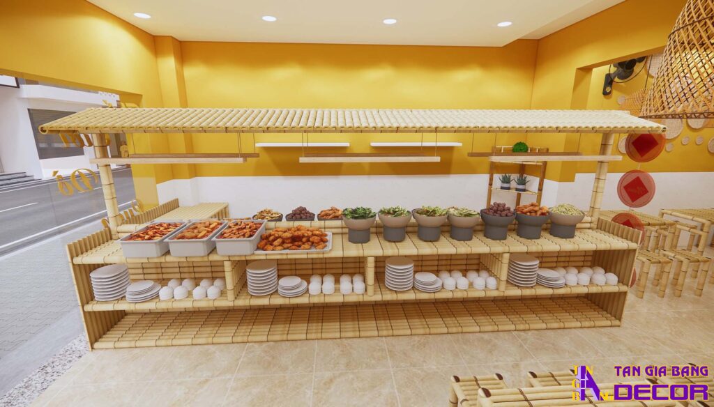 Thiết kế quán buffet ở Bình Dương