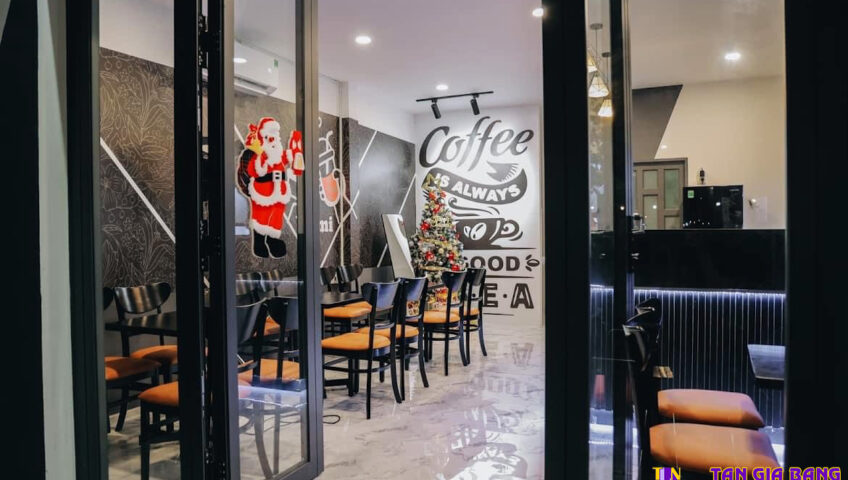 Thiết kế thi công quán trà sữa Yumi tại Bến Tre