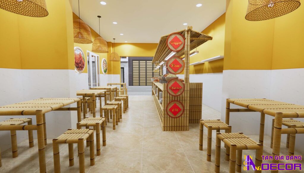 Thiết kế quán buffet ở Bình Dương