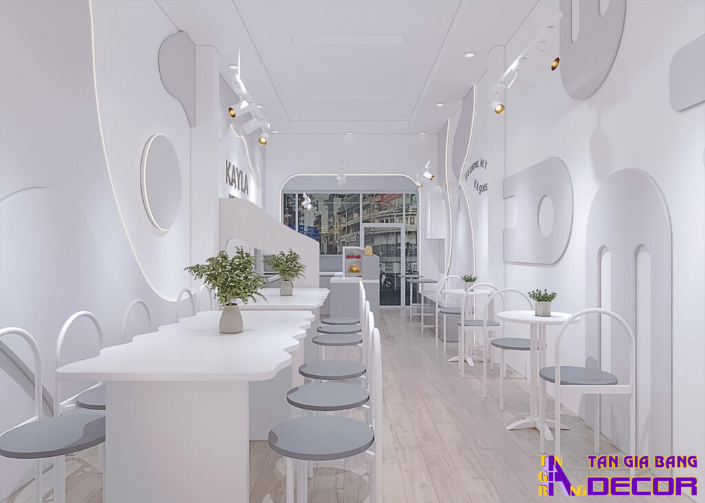 Thiết kế quán cafe Kayla 3 Thiết kế quán cà phê ở Gò Vấp