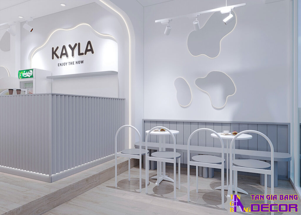 Thiết kế quán cafe Kayla 2 Thiết kế quán cà phê ở Gò Vấp