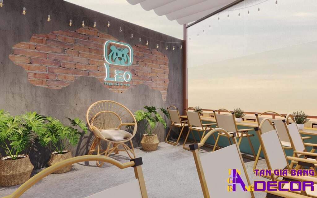 Thiết kế tiệm cafe tại quận 3