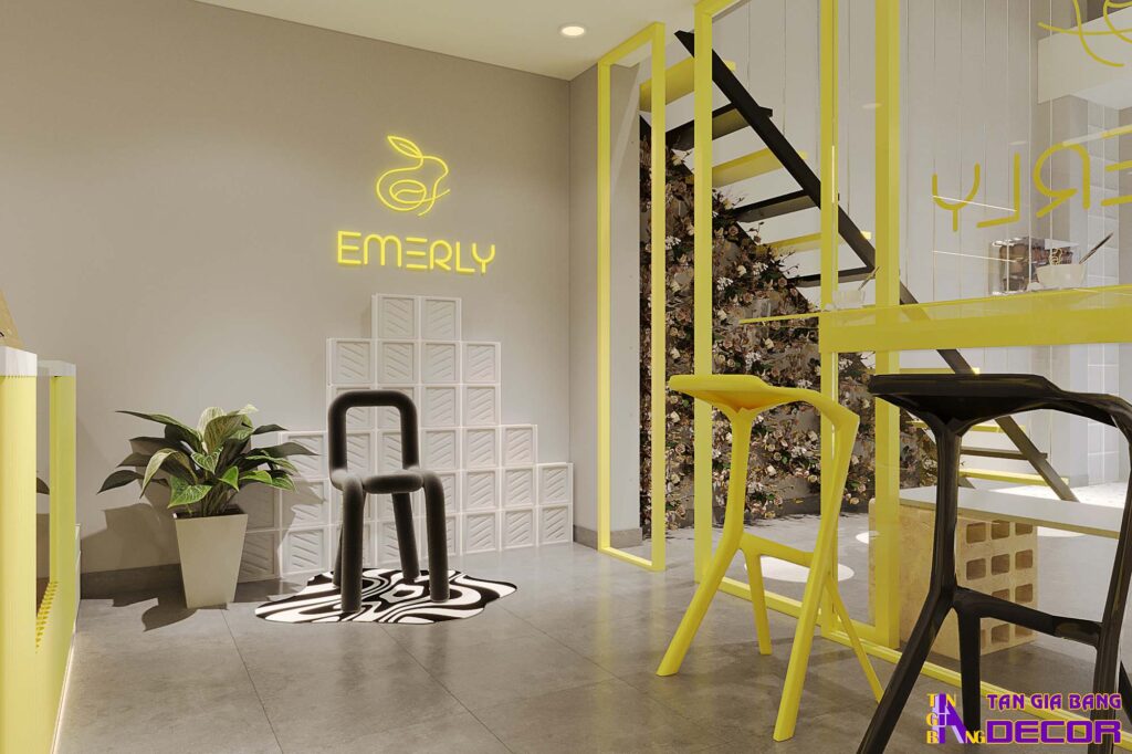 Thiết kế quán cà phê Emerly