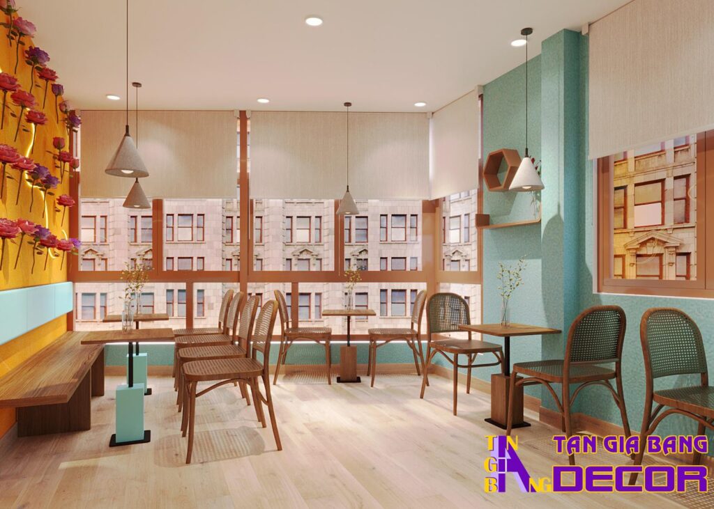 Thiết kế quán cafe tại quận 3