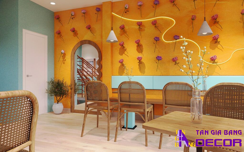 Thiết kế tiệm cafe tại quận 3