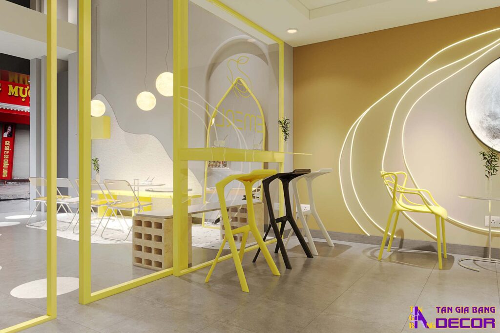 Thiết kế quán cà phê Emerly