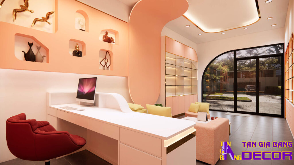 Thiết kế cửa hàng yến sào ở Tiền Giang