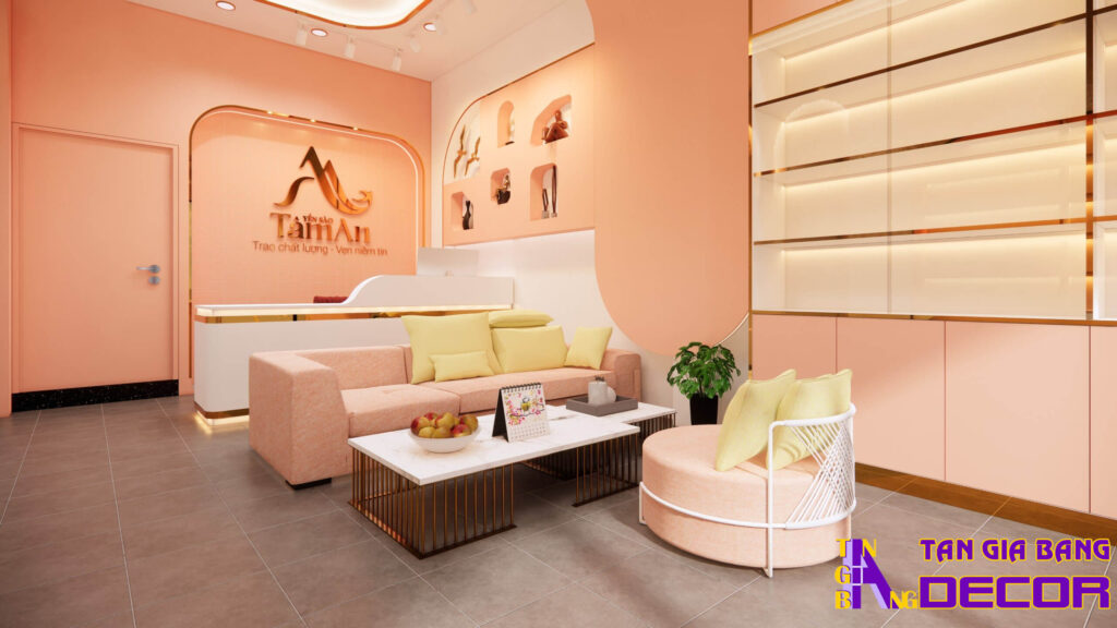 Thiết kế cửa hàng yến sào tại Tiền Giang