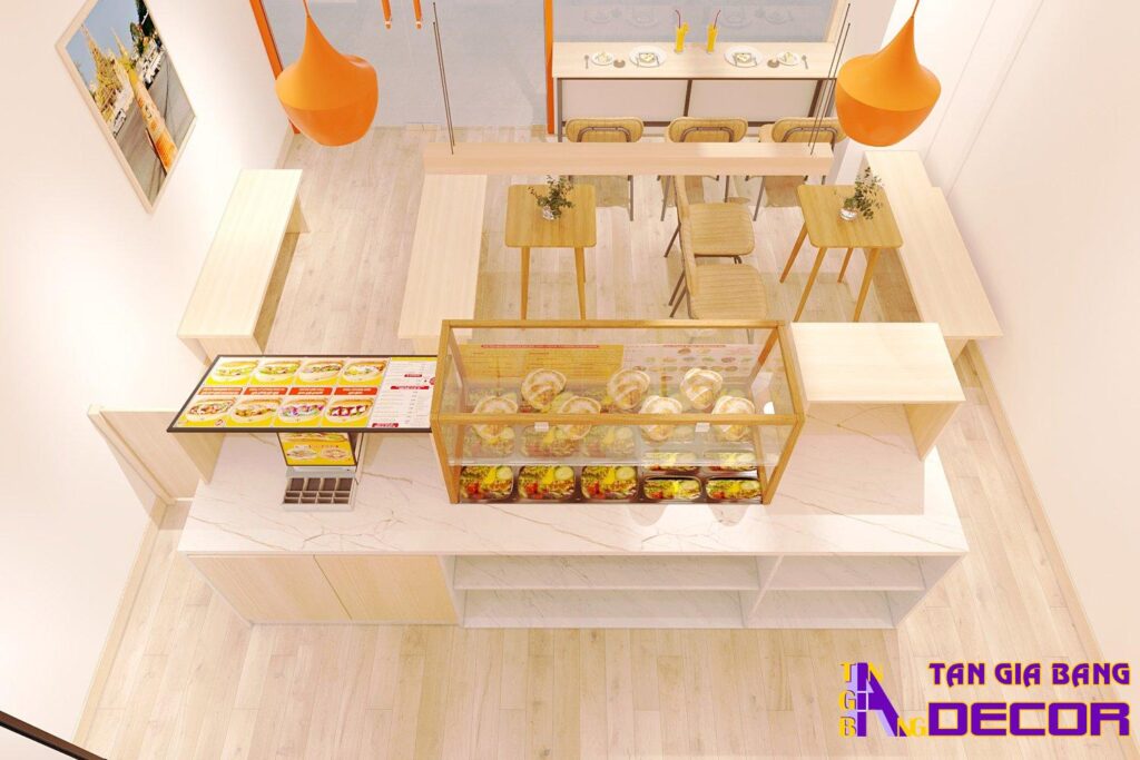 Thiết kế tiệm bánh mì Dì Diệu tại quận 7 2 Thiết kế tiệm bánh mì tại quận 7