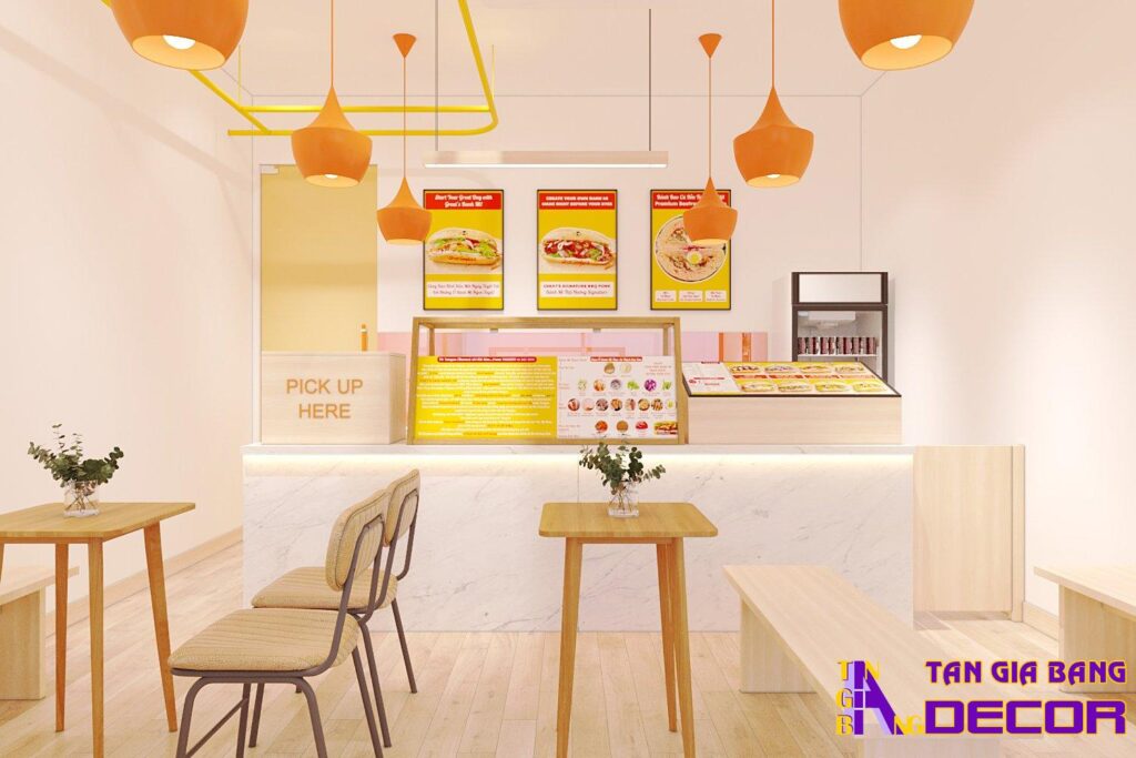 Thiết kế tiệm bánh mì Dì Diệu tại quận 7 3 Thiết kế tiệm bánh mì tại quận 7