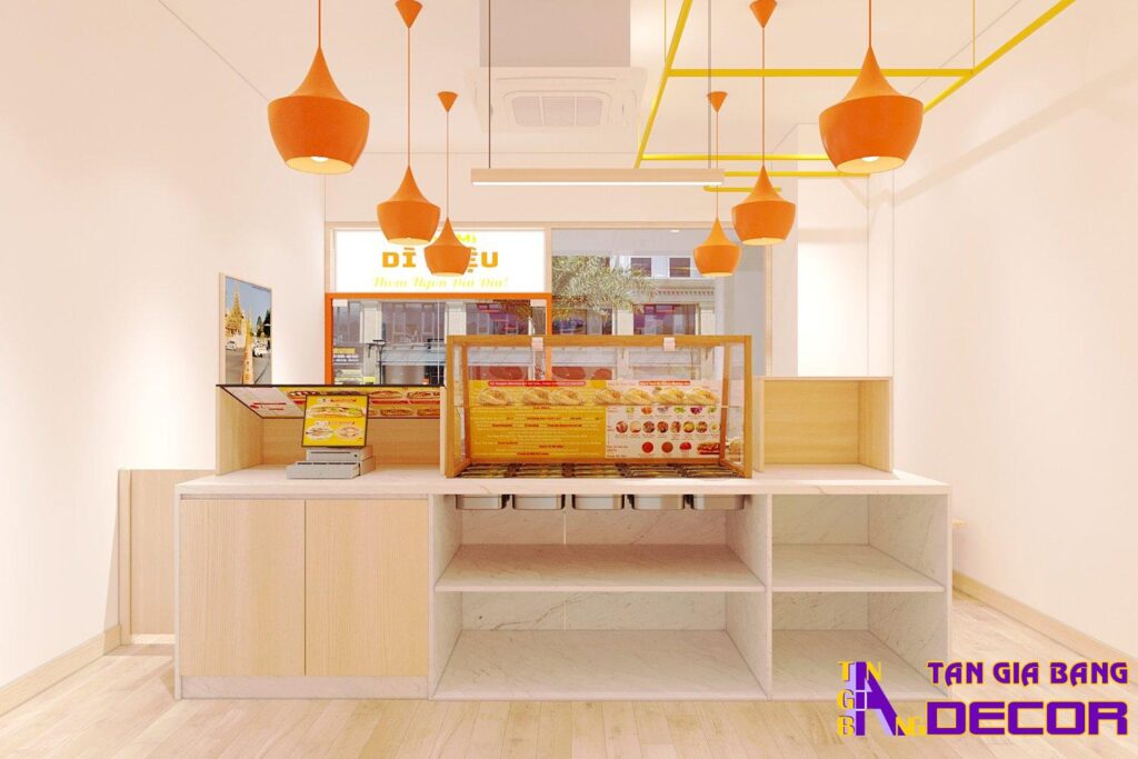 Thiết kế tiệm bánh mì Dì Diệu tại quận 7 4 Thiết kế tiệm bánh mì tại quận 7