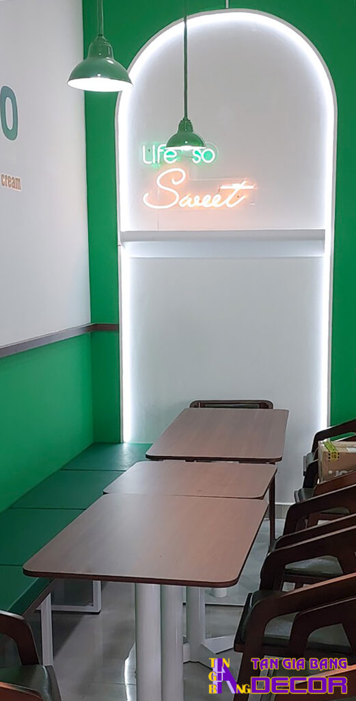 Thi công quán cafe RIO tại Bình Chánh