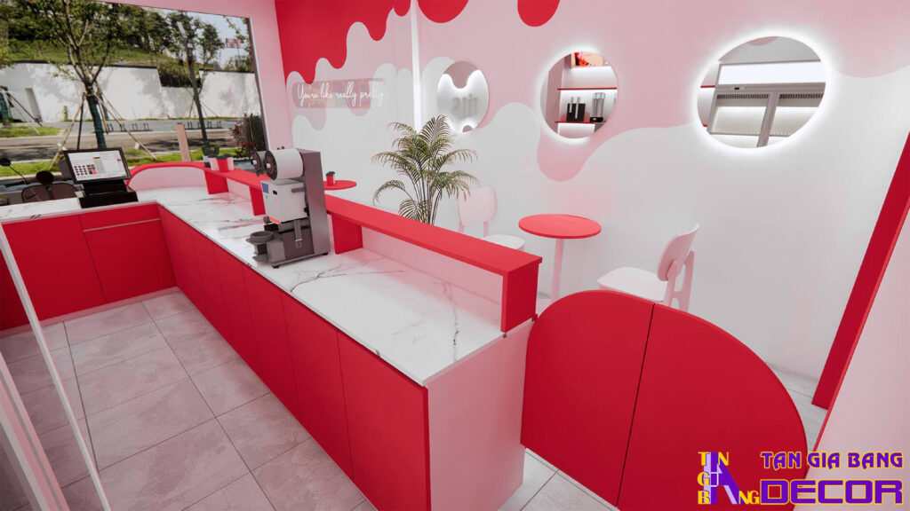 Thiết kế quán cafe tại quận 1