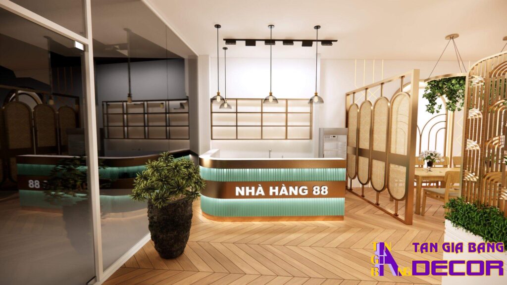 Thiết kế nhà hàng tại Bà Rịa Vũng Tàu