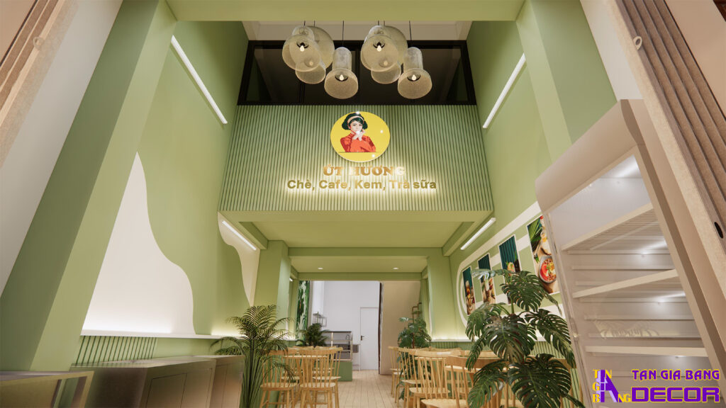 Thiết kế quán chè Út Hương 7 Thiết kế quán chè Út Hương
